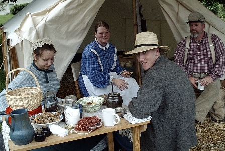 Civil War Encampment-Junkin Family